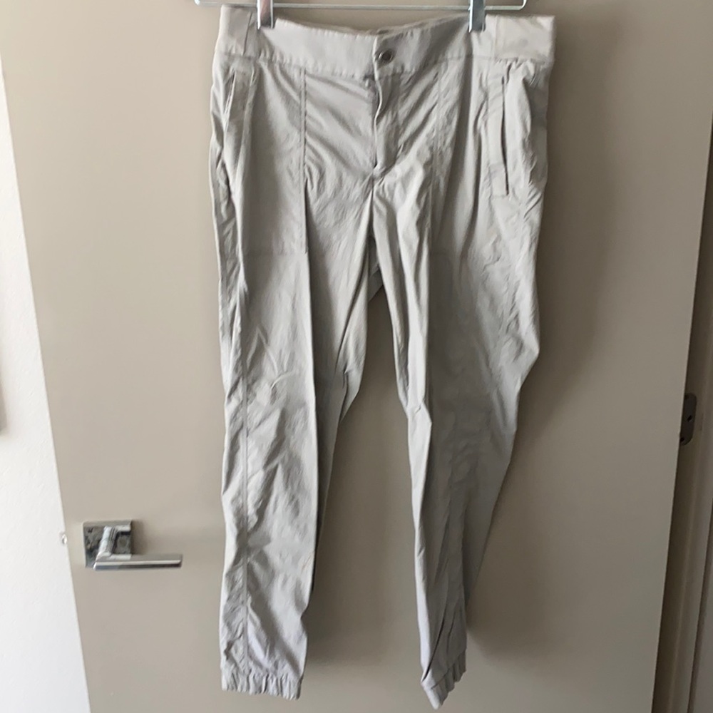 Grey outdoor hiking jogger pants